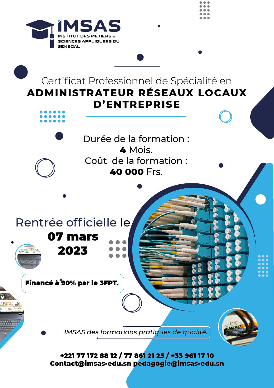 ADMINISTRATEUR RÉSEAUX LOCAUX D’ENTREPRISE