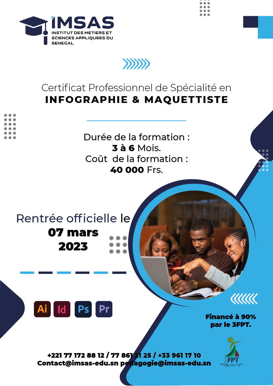 INFOGRAPHIE & MAQUETTISTE