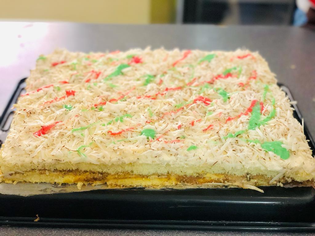 Entremets à la noix de coco